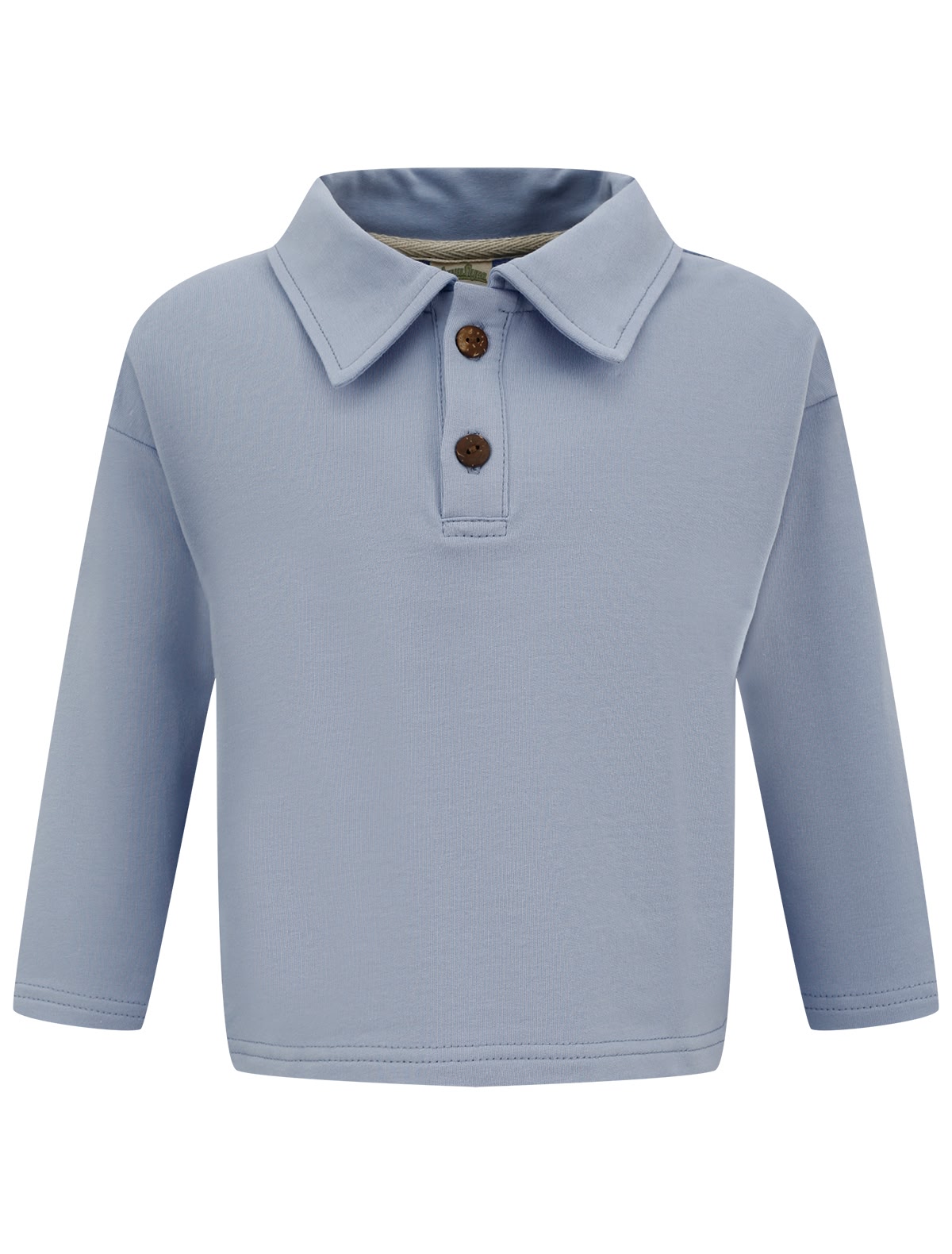 Голубое поло