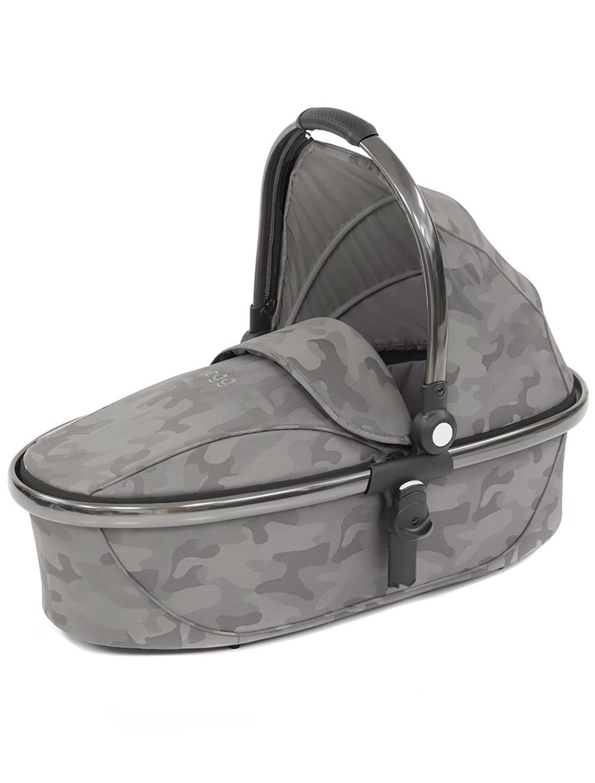 Люлька Egg Carrycot Camo Grey & Anodised Frame