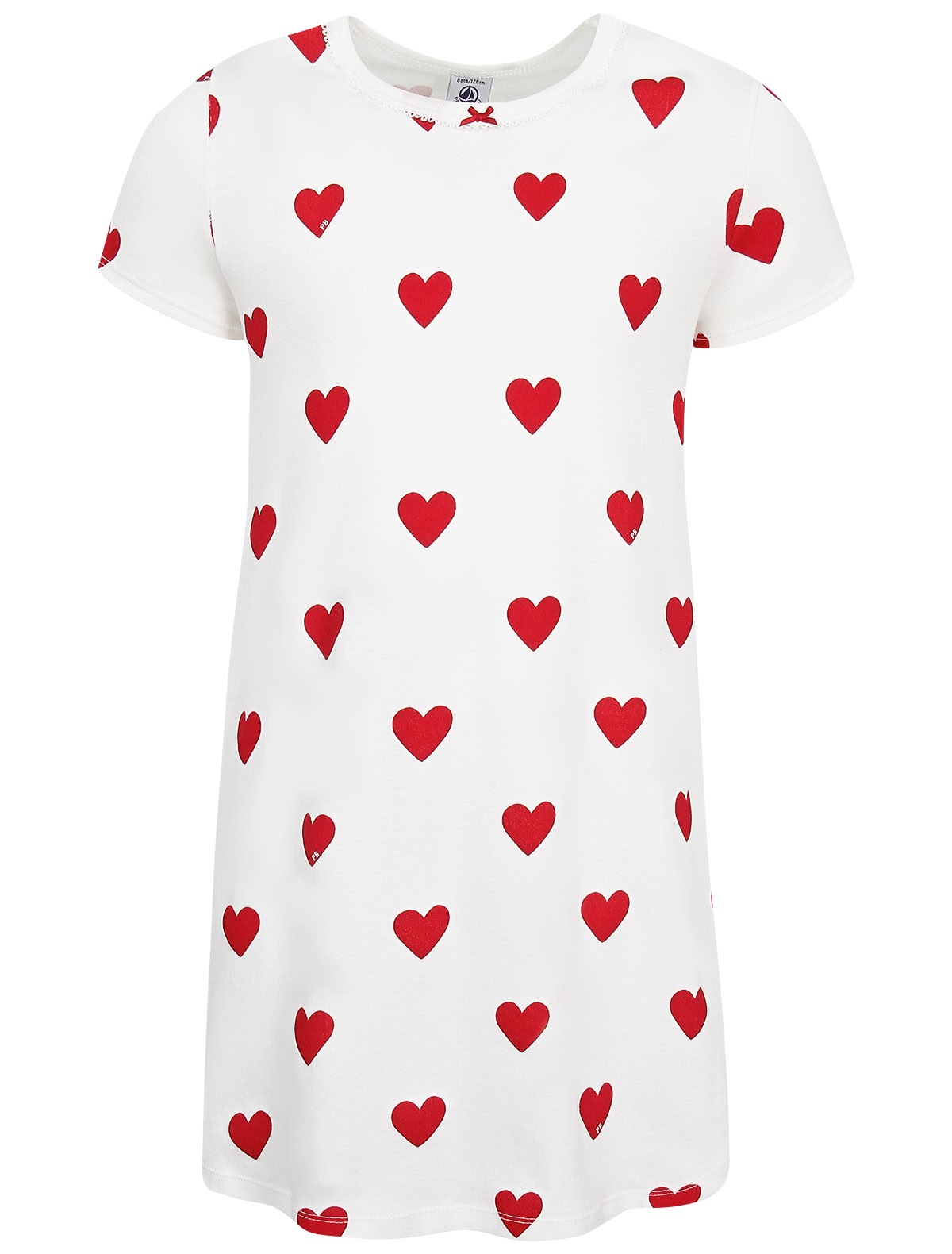 Ночная рубашка с сердечками