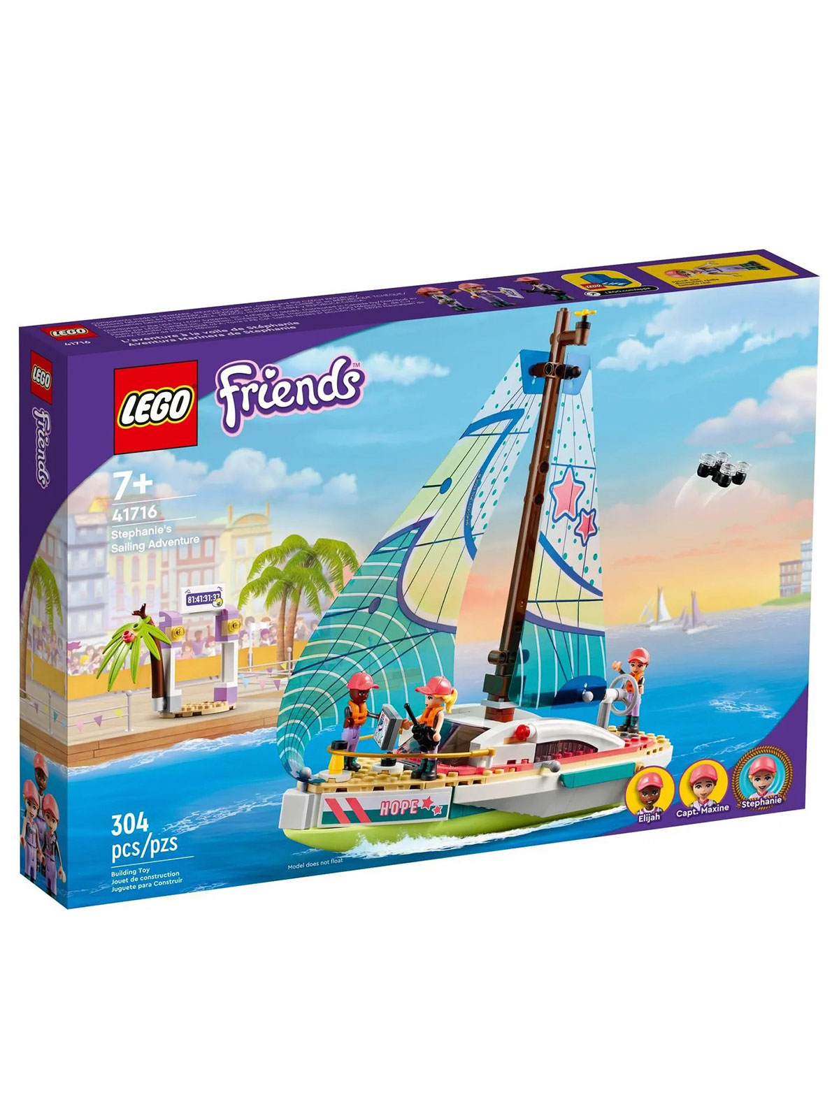 Конструктор LEGO Парусное приключение Стефани