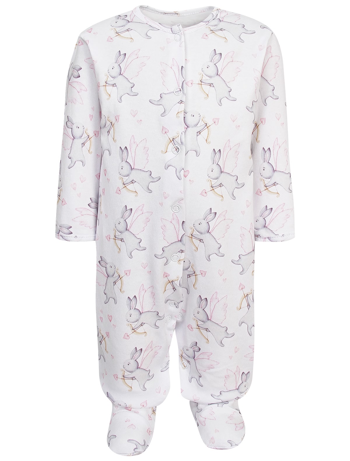 Комбинезон с зайчиками
