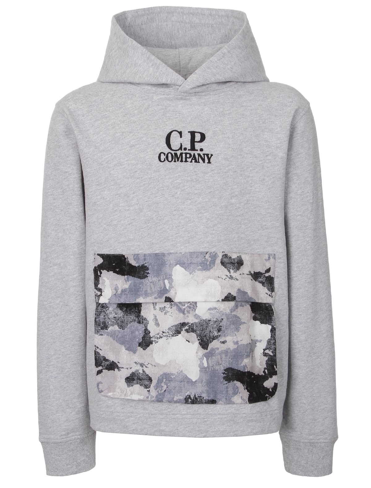 Худи с карманом-клапаном