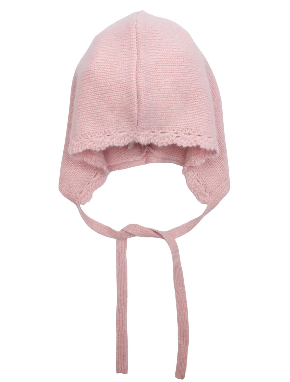 Розовая шапочка из кашемира