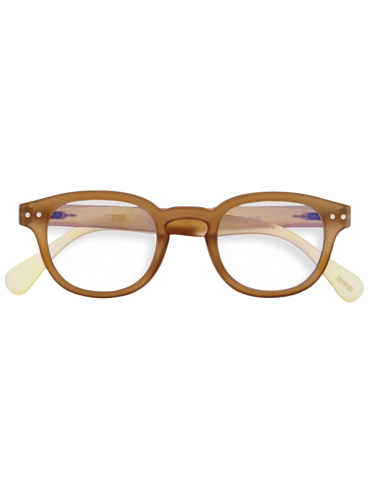 Очки для защиты от ЖК дисплея в коричневой оправе