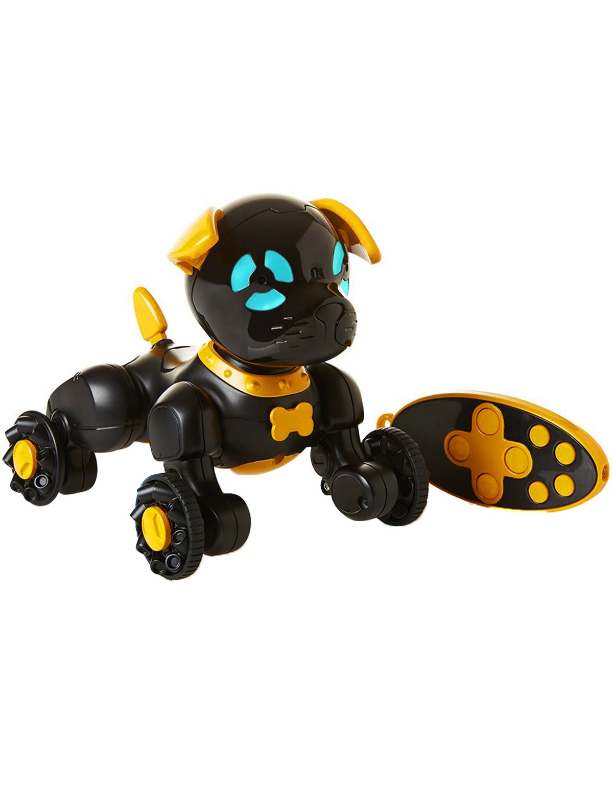 Робот Чиппи интерактивный, черный/желтый