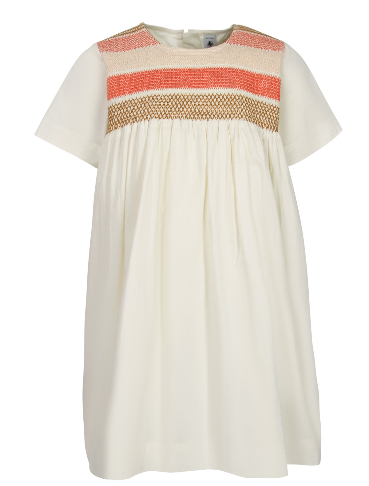 Хлопковое платье с вышивкой