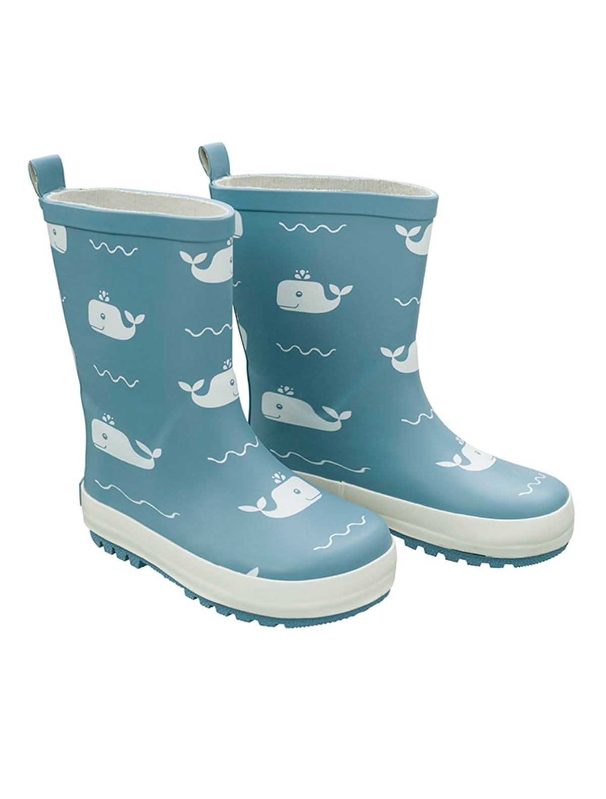 Сапоги резиновые с китами