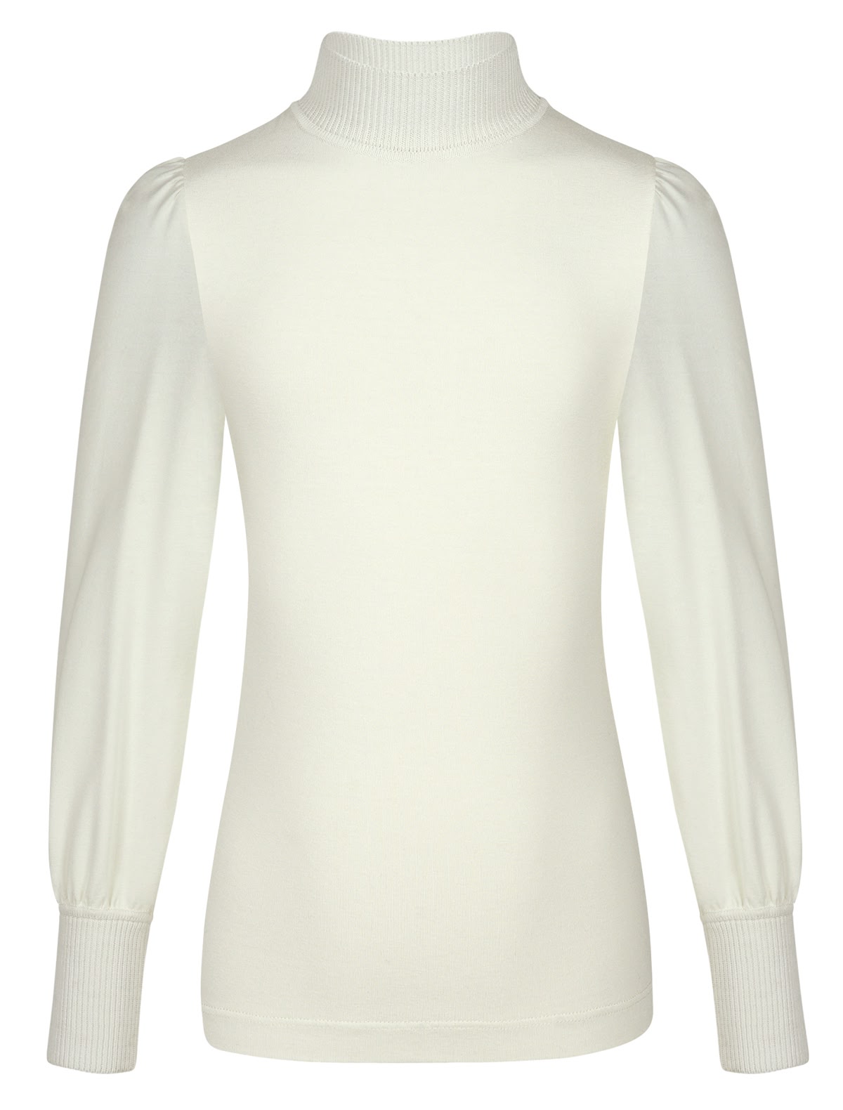 Молочная водолазка