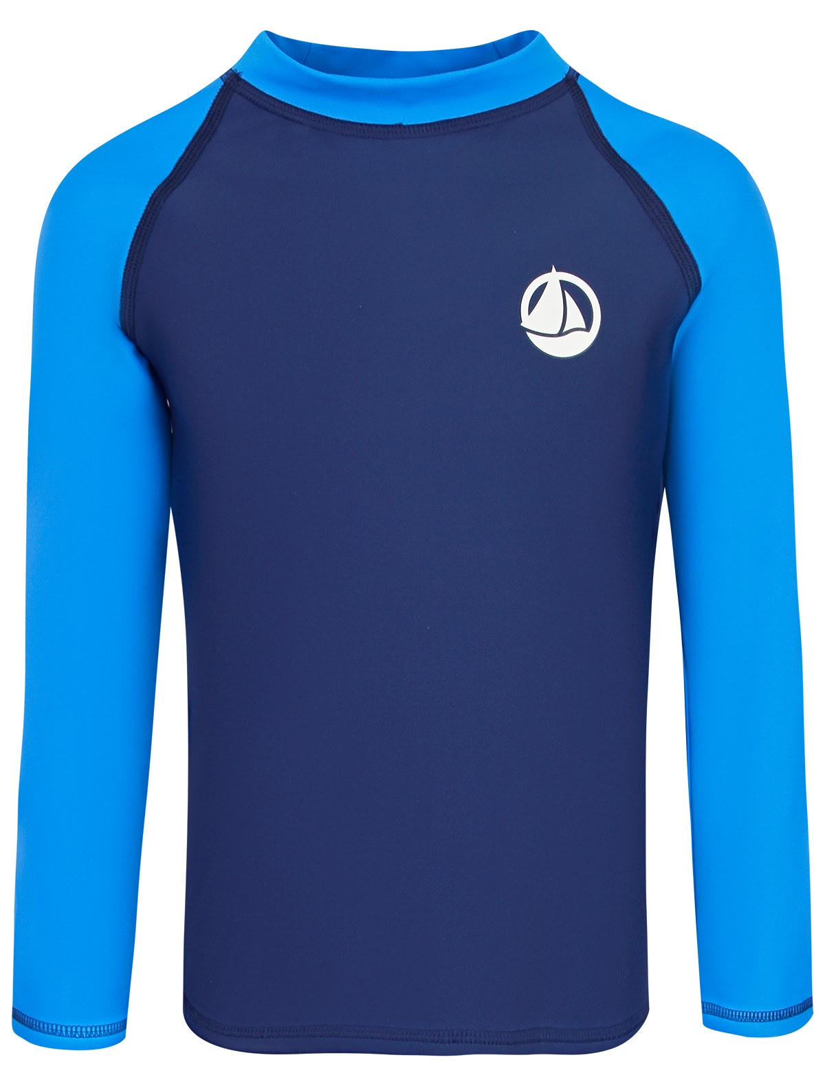 Синяя солнцезащитная футболка