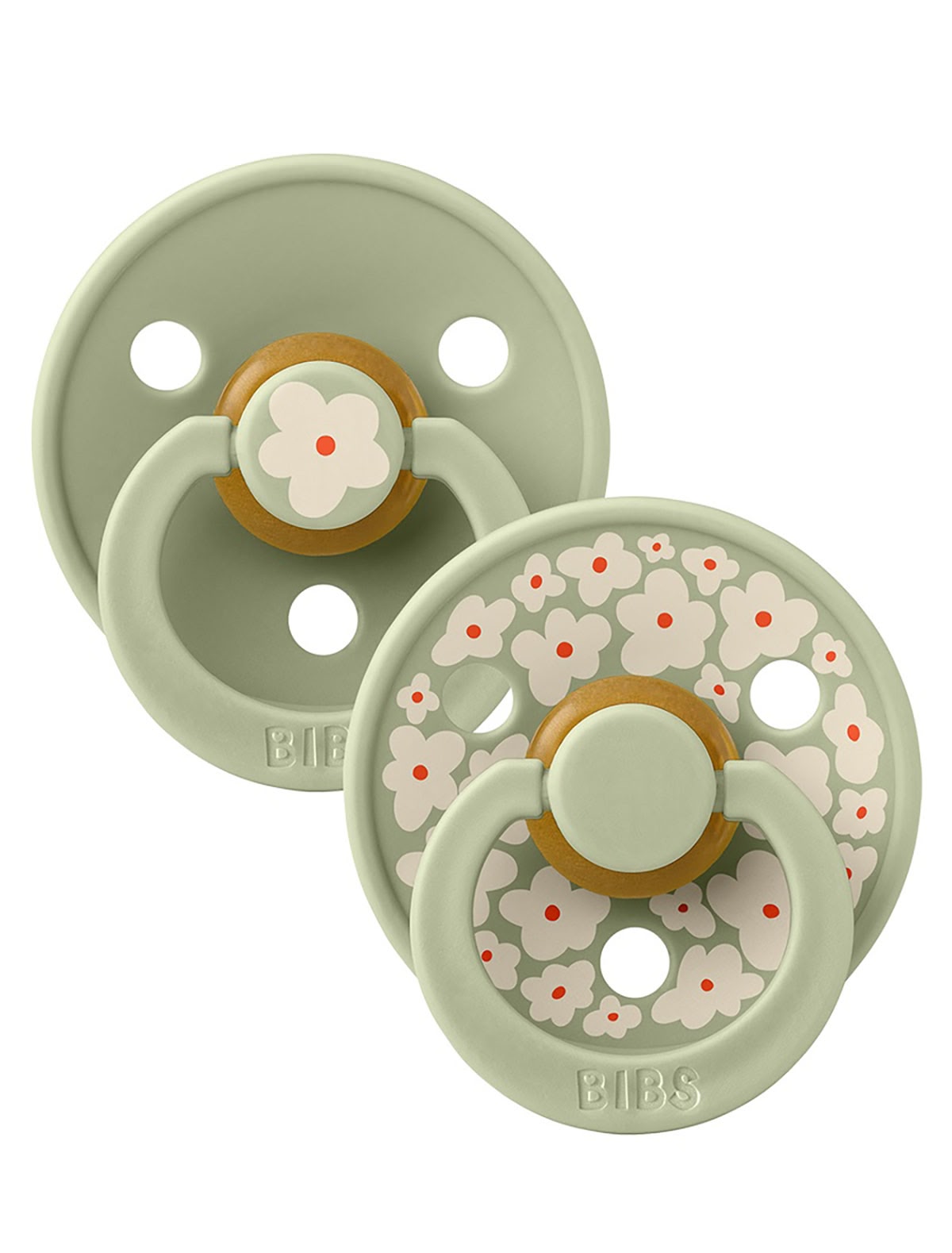 Набор зеленых пустышек 2 шт