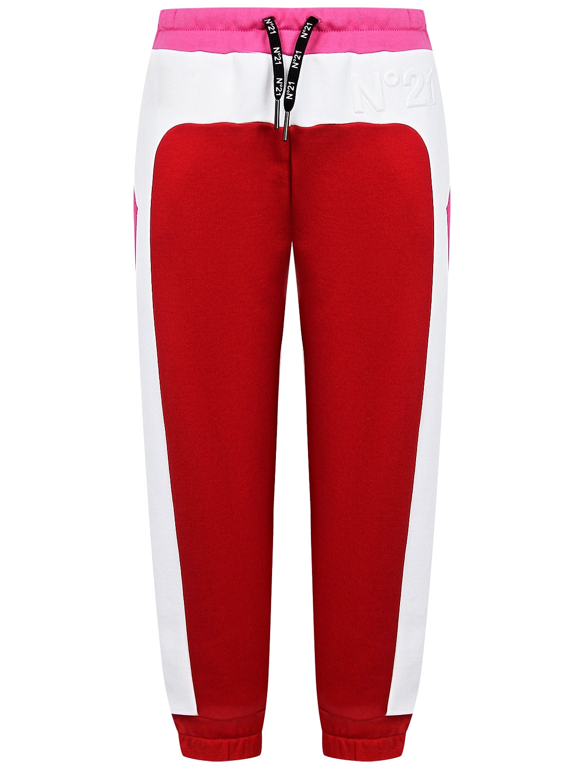 Брюки спортивные color block