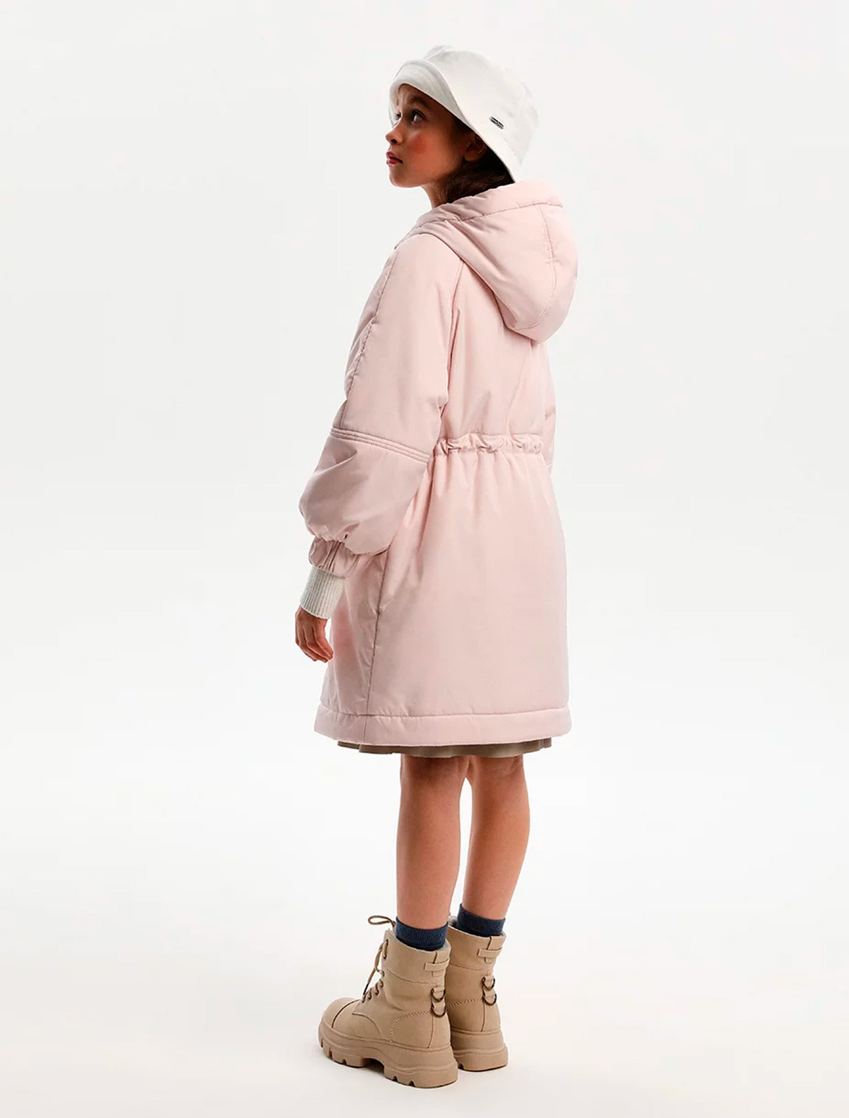 Пальто SILVER SPOON 2584202, цвет розовый, размер 9 1124509380766 - фото 4