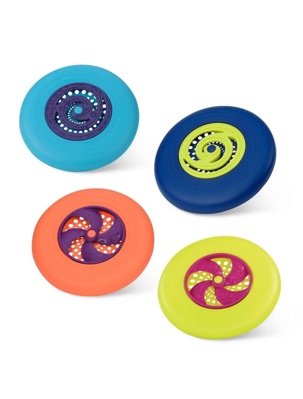 Набор летающих тарелок-фрисби, 4 шт.
