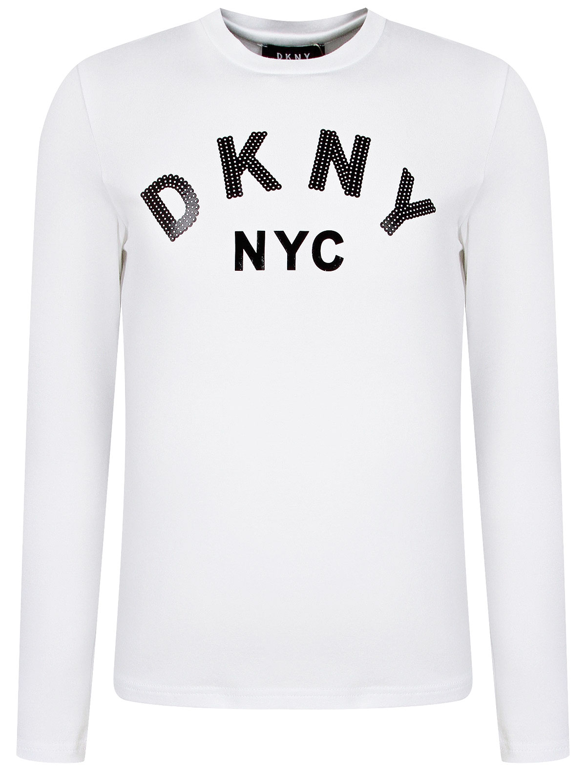 Лонгслив DKNY белого цвета