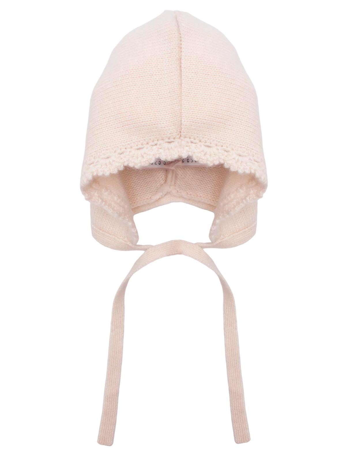 Кремовая кашемировая шапочка