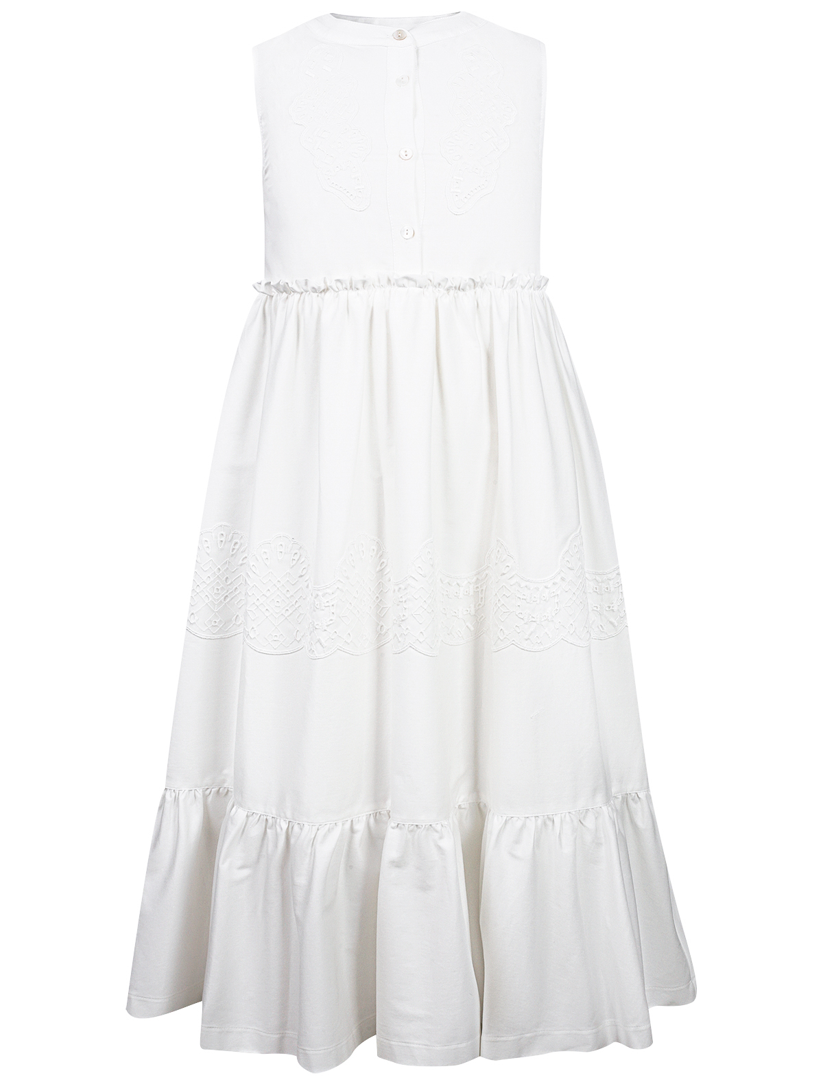 Платье Ermanno Scervino белого цвета
