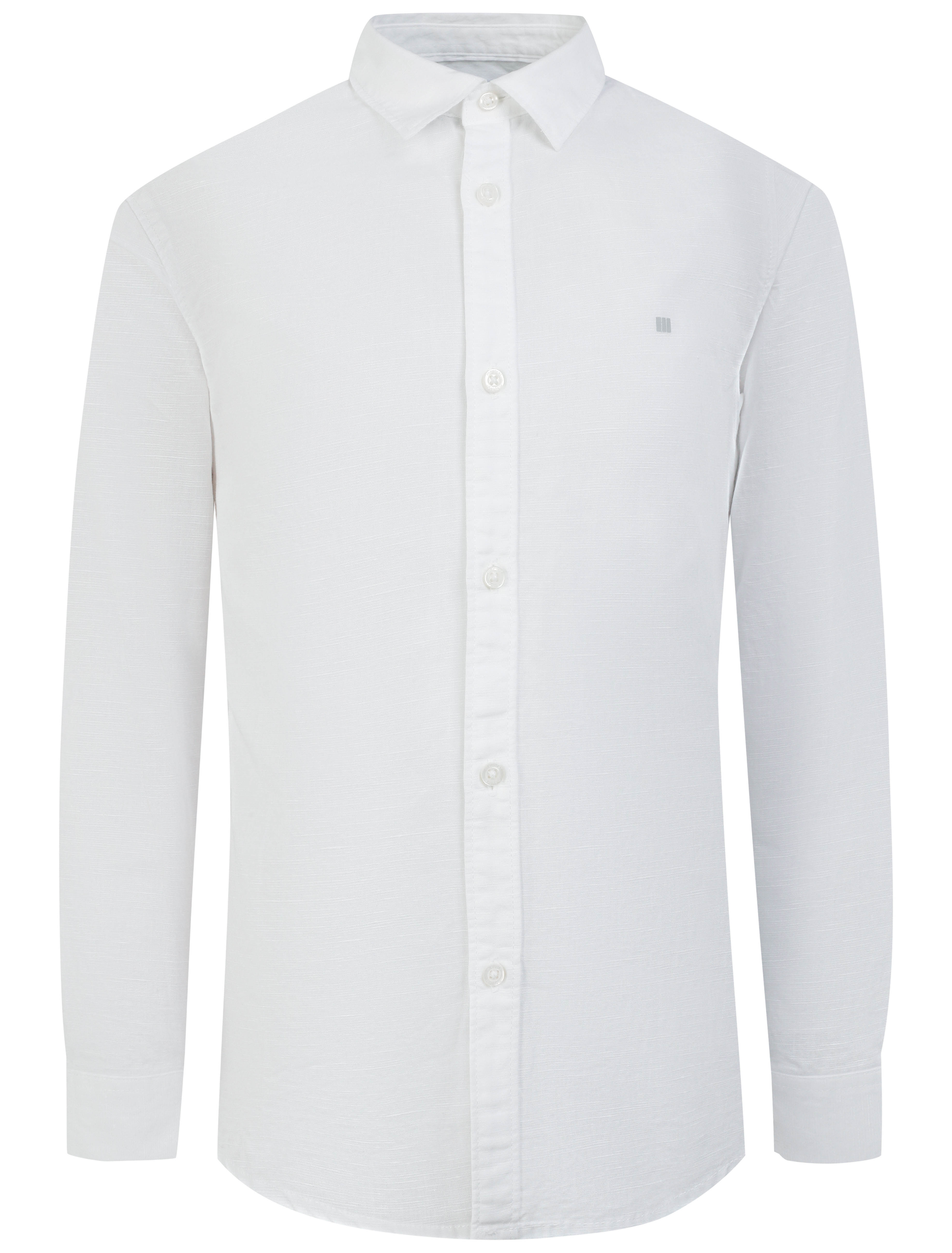 Рубашка Mayoral 2163497, цвет белый, размер 8 1011219070196 - фото 1