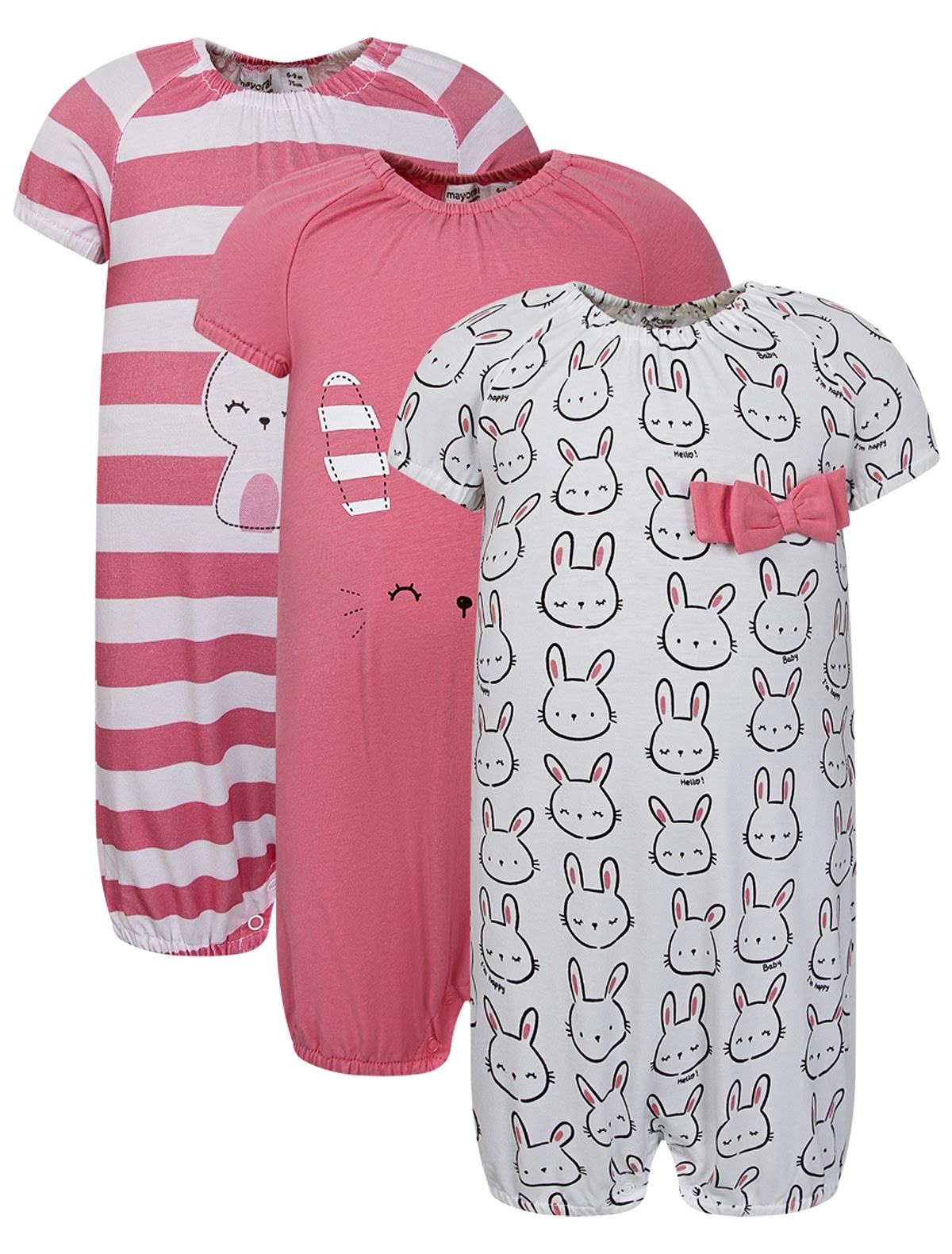 Комплект из трех комбинезонов