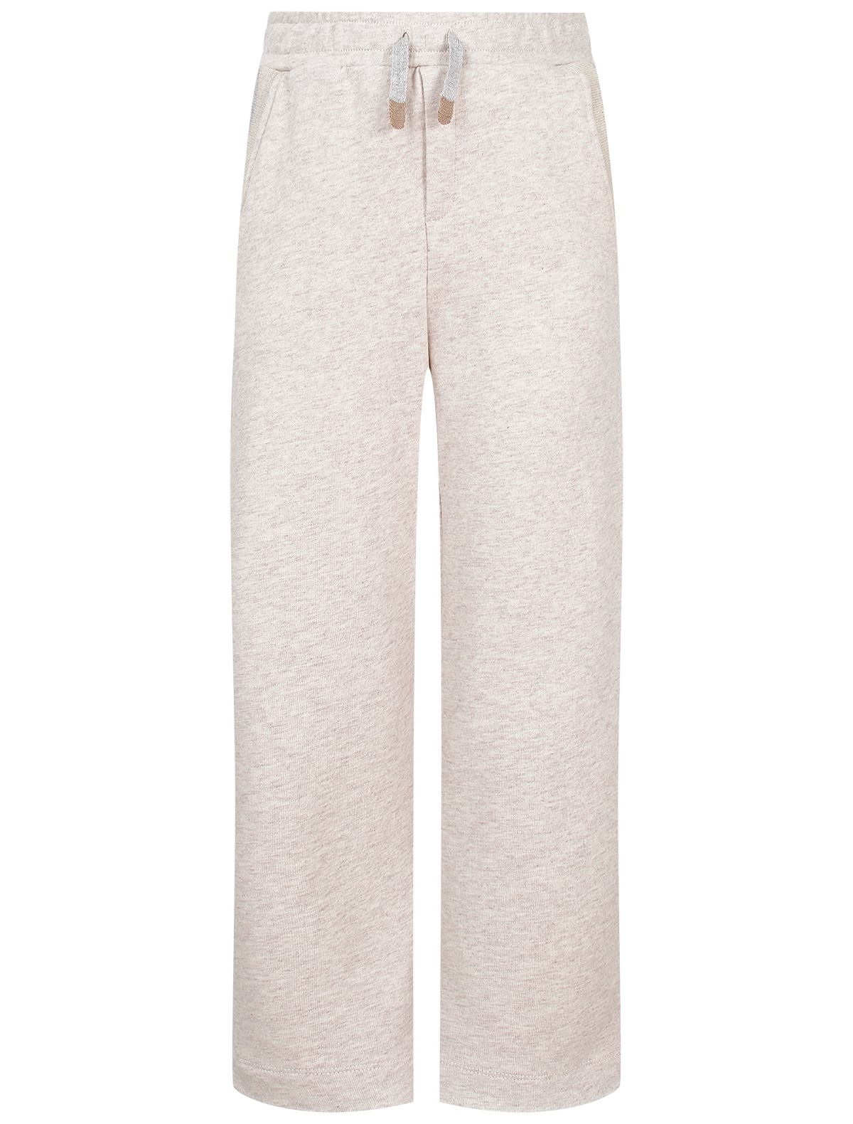 Бежевые спортивные брюки