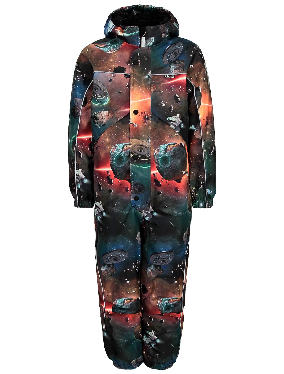 Комбинезон утепленный с принтом космос