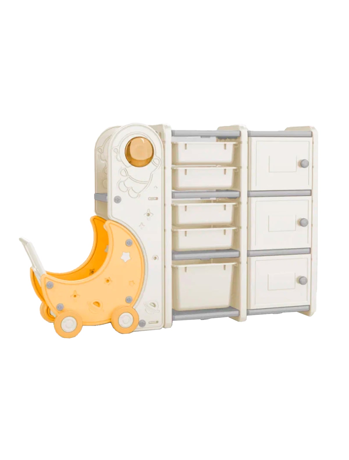 Стеллаж для игрушек UNIX Kids Moon 8