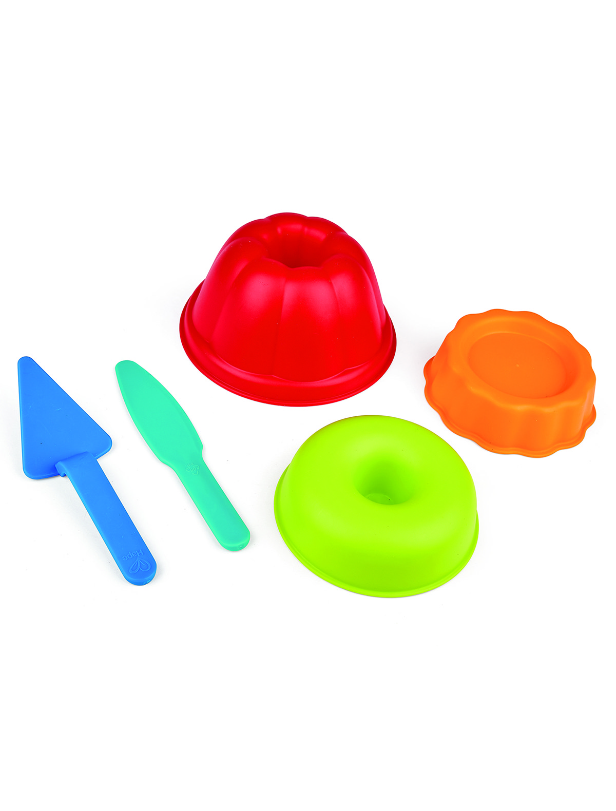 Игровой набор формочек для песка, 5 предметов