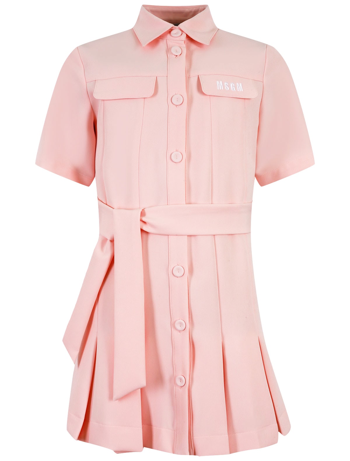 Платье-рубашка с поясом