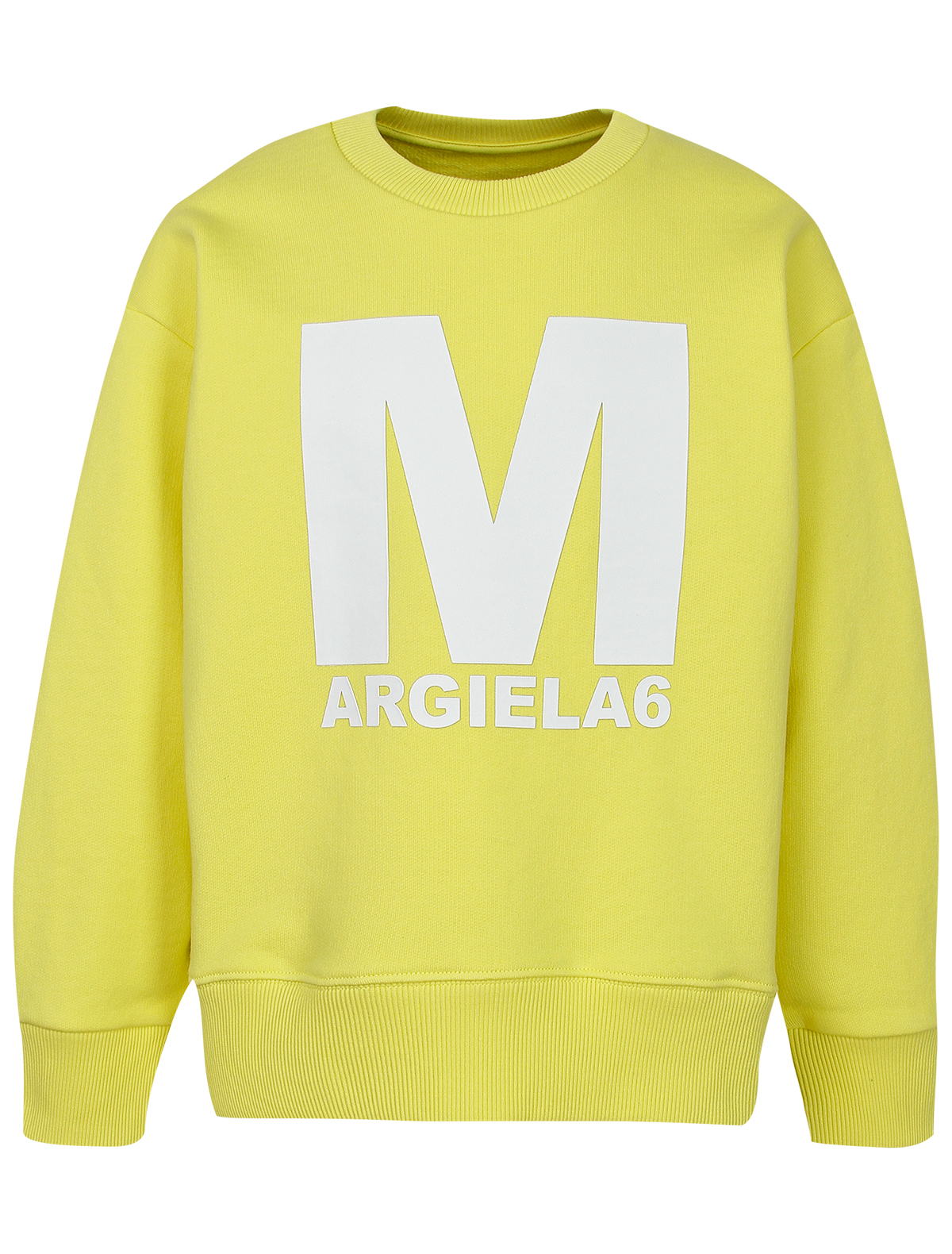 Свитшот MM6 Maison Margiela 2518879, цвет желтый, размер 7 0084529370172 - фото 1