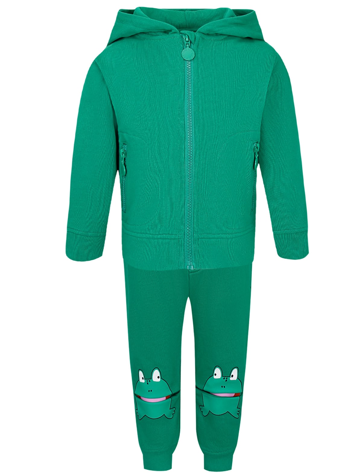 Зелёный спортивный костюм