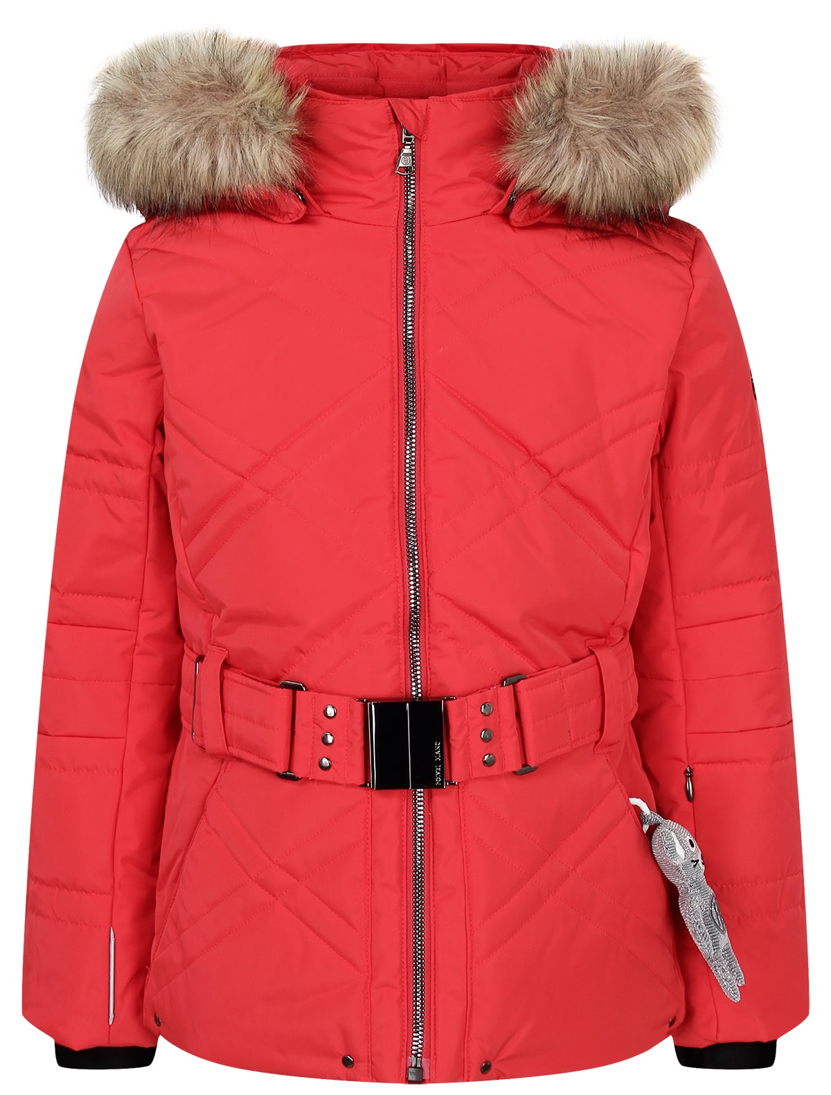 Краская куртка с ремнем