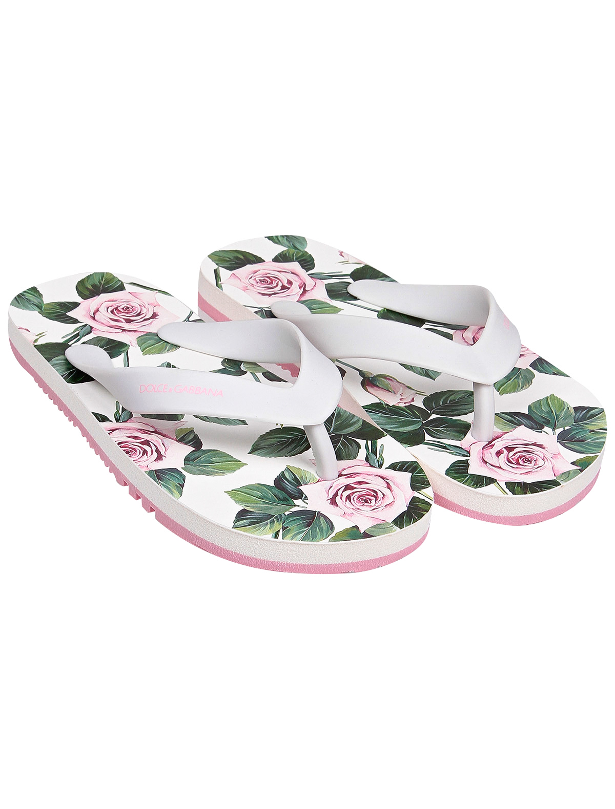 

Шлепанцы пляжные Dolce & Gabbana, Белый, 2150910