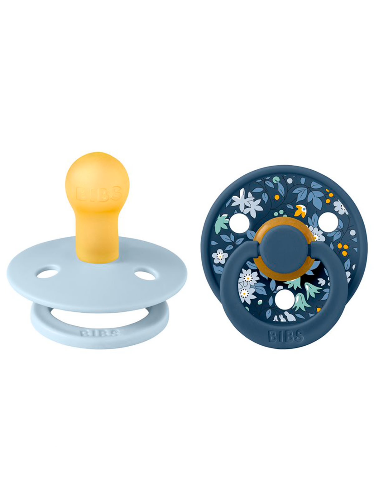 Набор пустышек liberty голубая/синяя, 2 шт