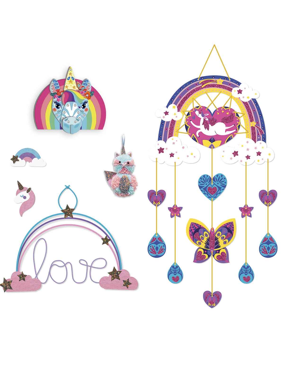 Набор для творчества "Радуга" 6 в 1