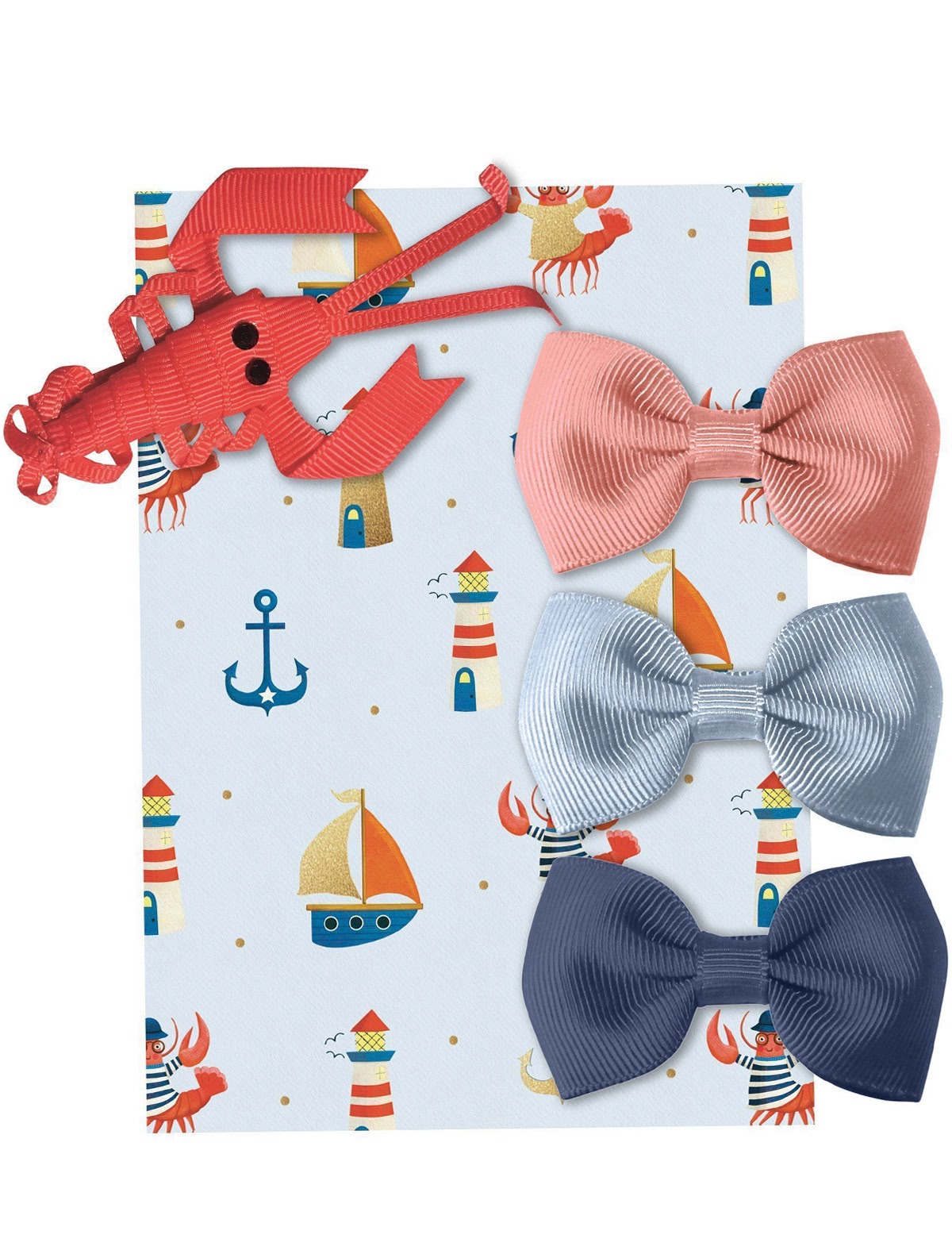 Набор из 4-х заколок зажимов