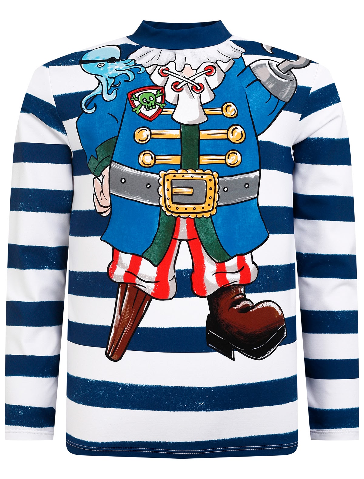 Солнцезащитная футболка с принтом Пират