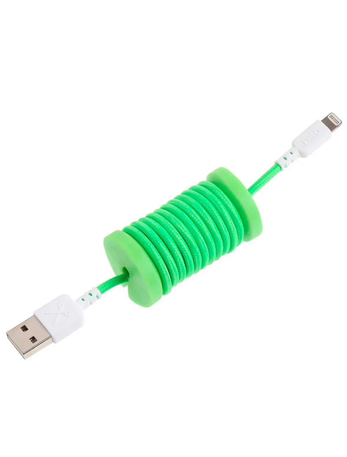 

Кабель USB для зарядки PHILO, Зеленый, 2376308