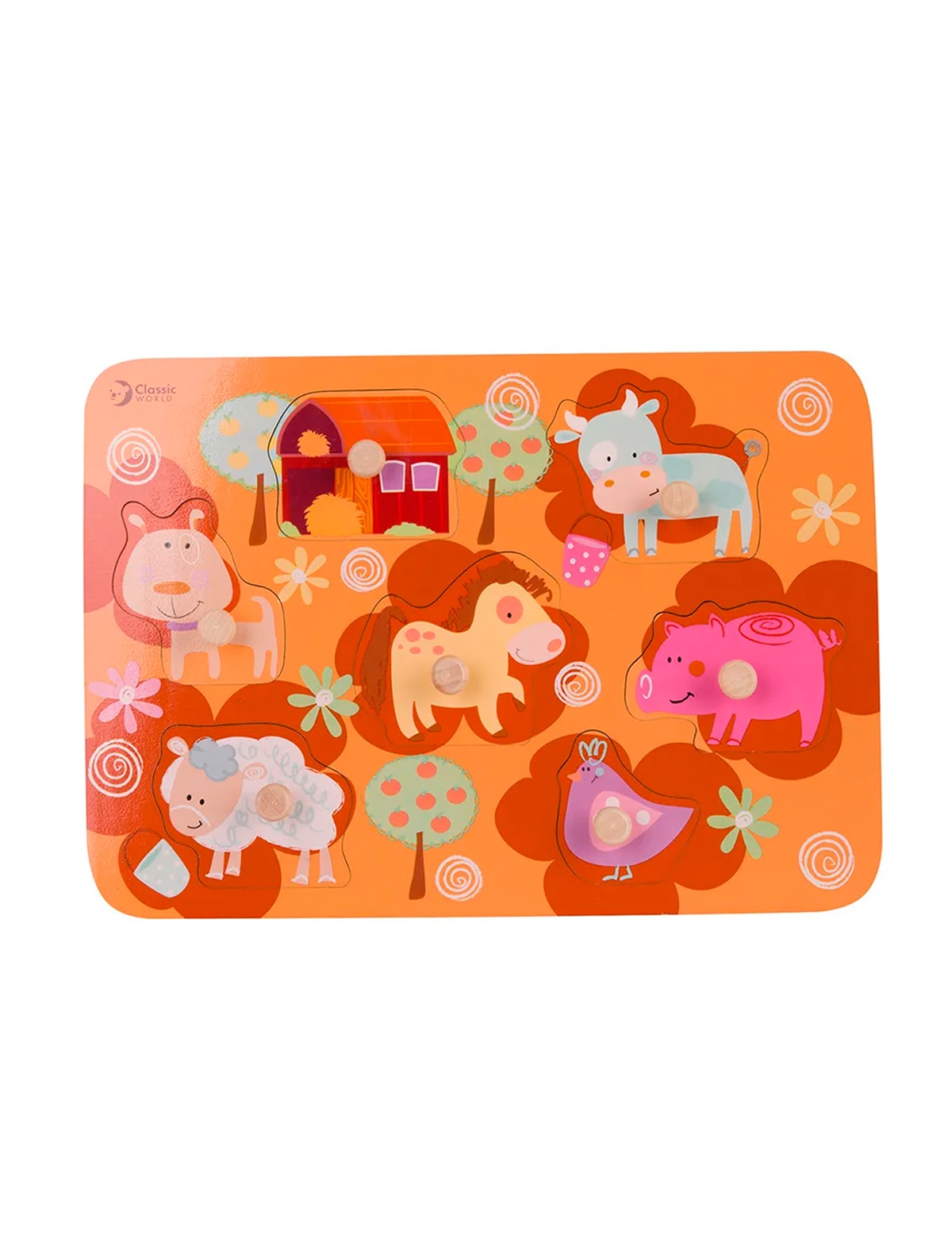 Пазл-вкладыш Ферма