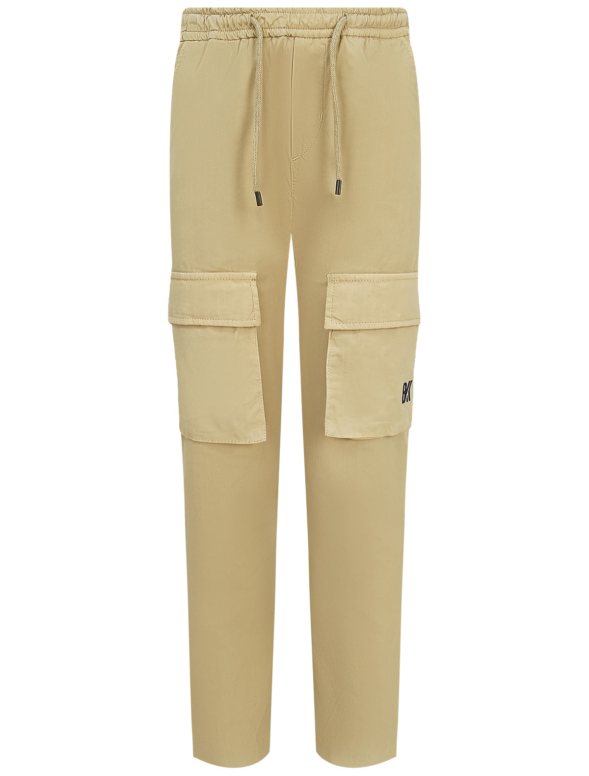 Серо-бежевые брюки карго