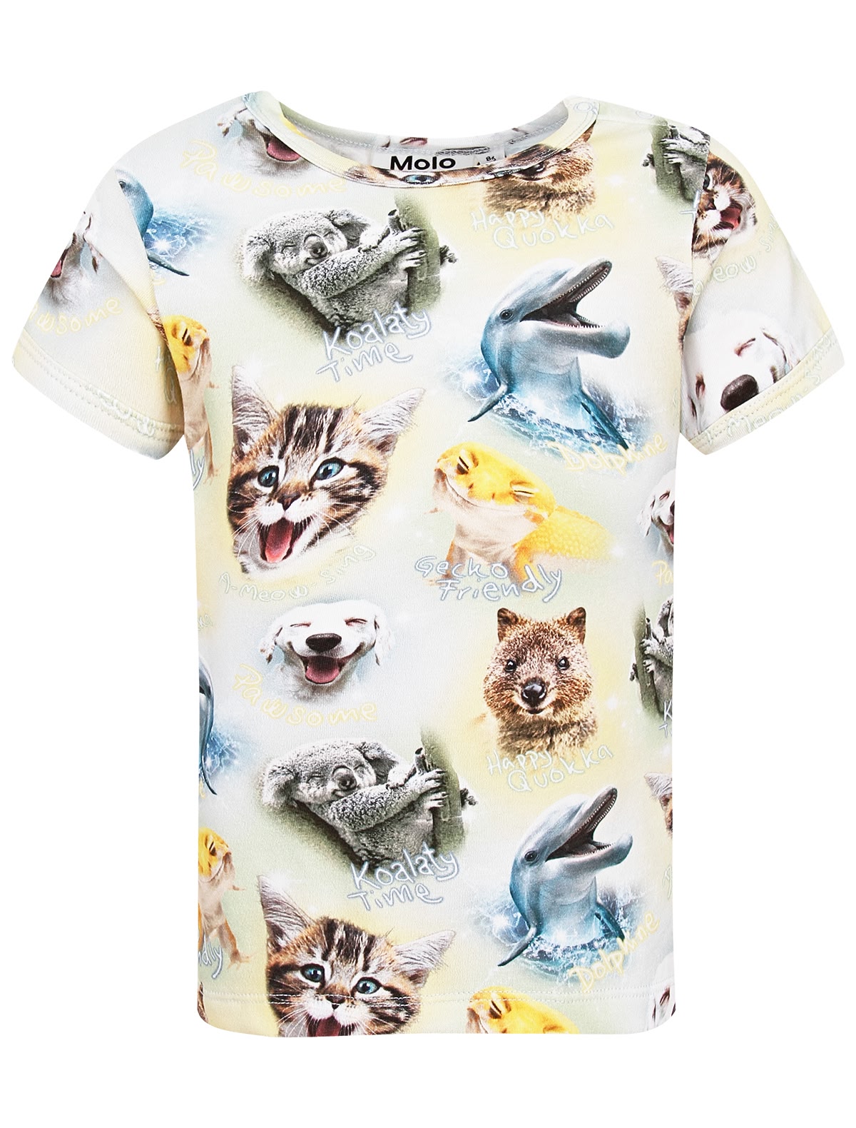 Футболка с принтом животные
