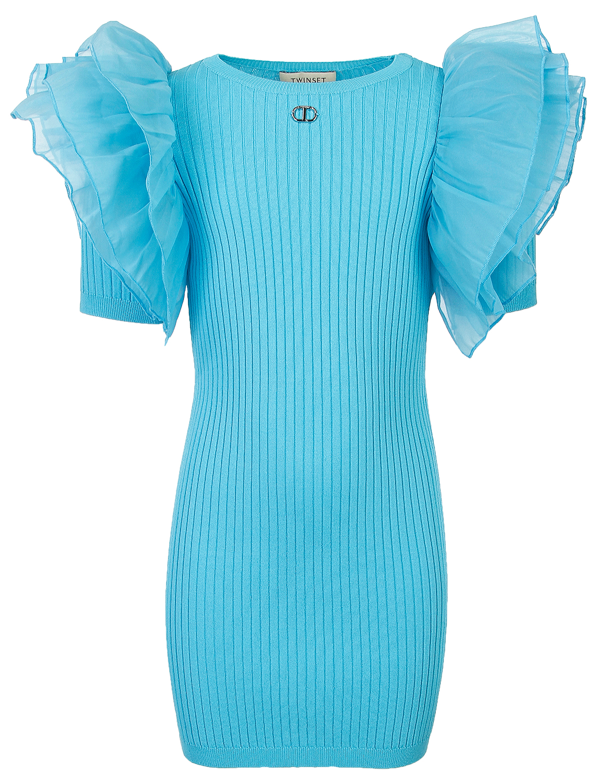 Платье TWINSET 2647706, цвет голубой, размер 9 1054509413174 - фото 1