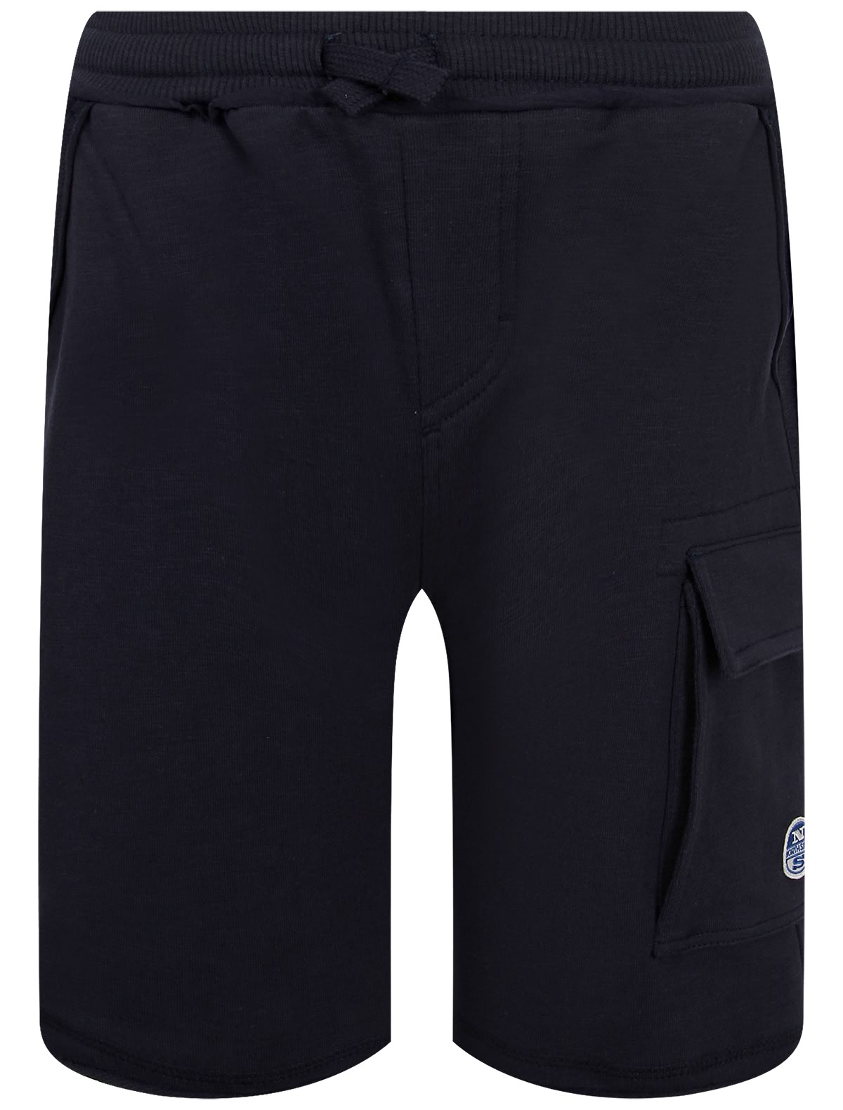 Шорты из хлопка с объемным боковым карманом