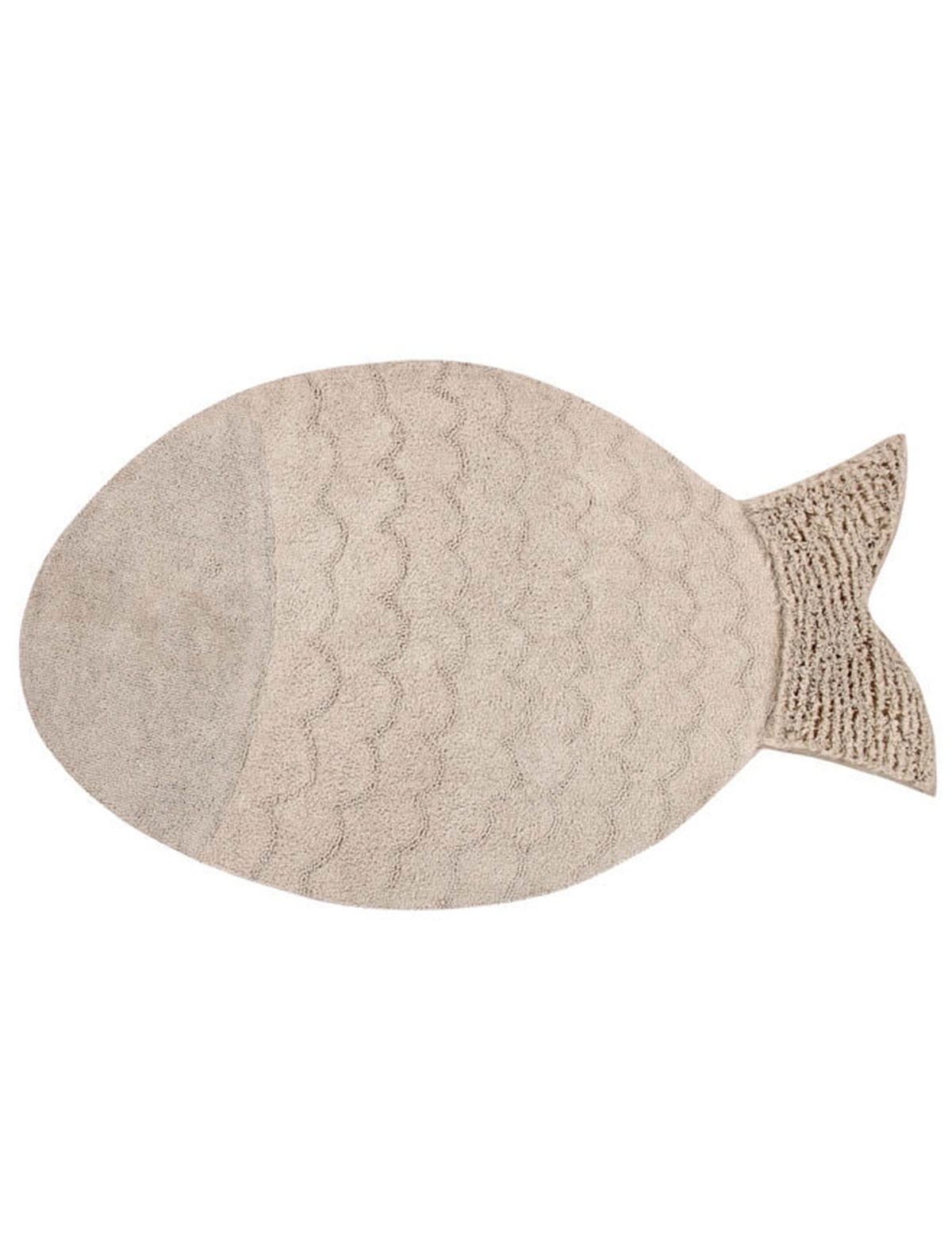 Ковер в форме рыбы, 110х180 см