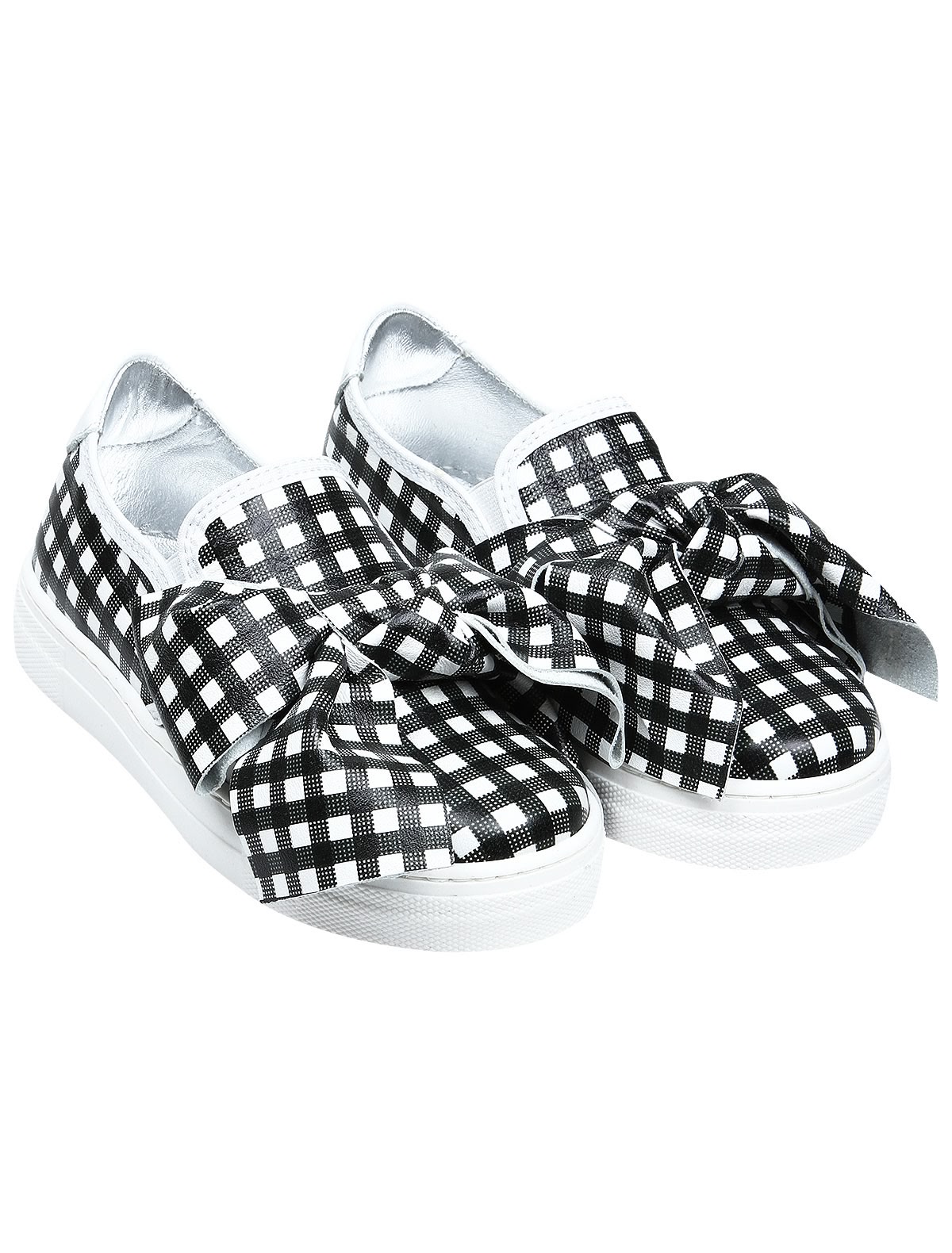 Слипоны с бантами