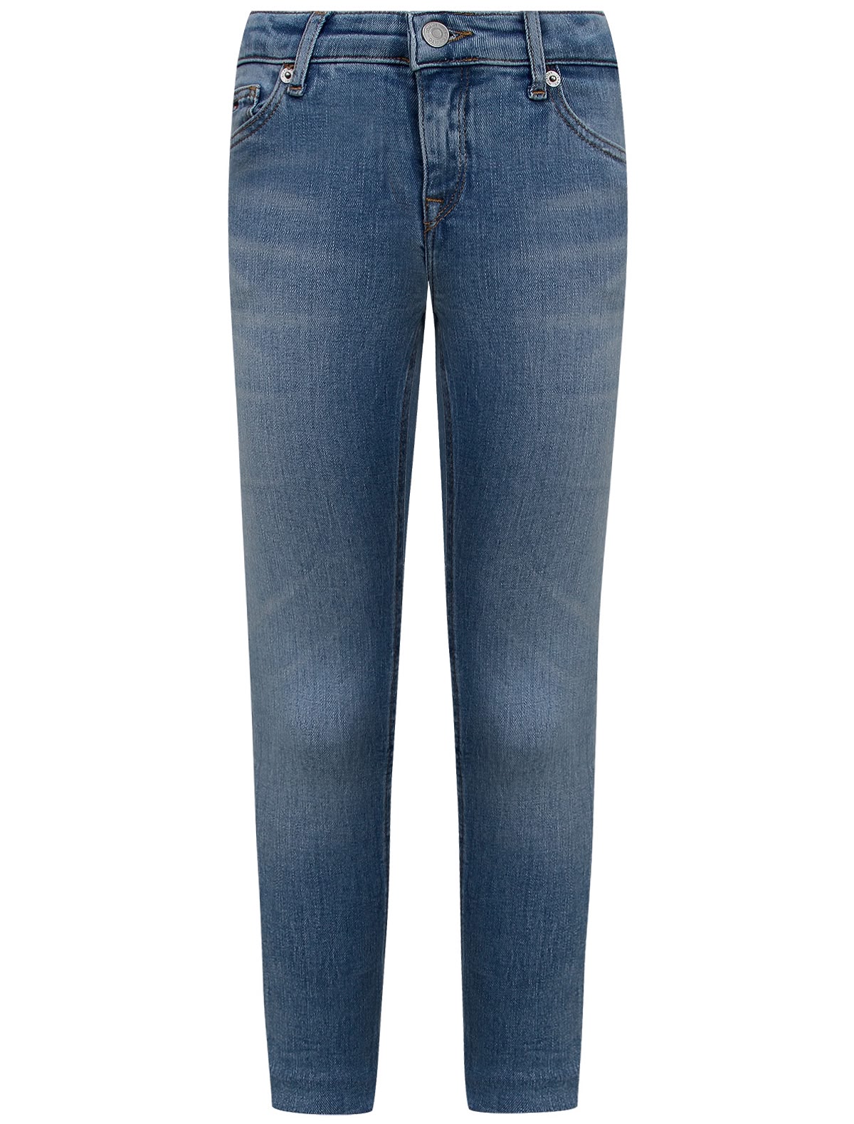 Джинсы из эластичного денима