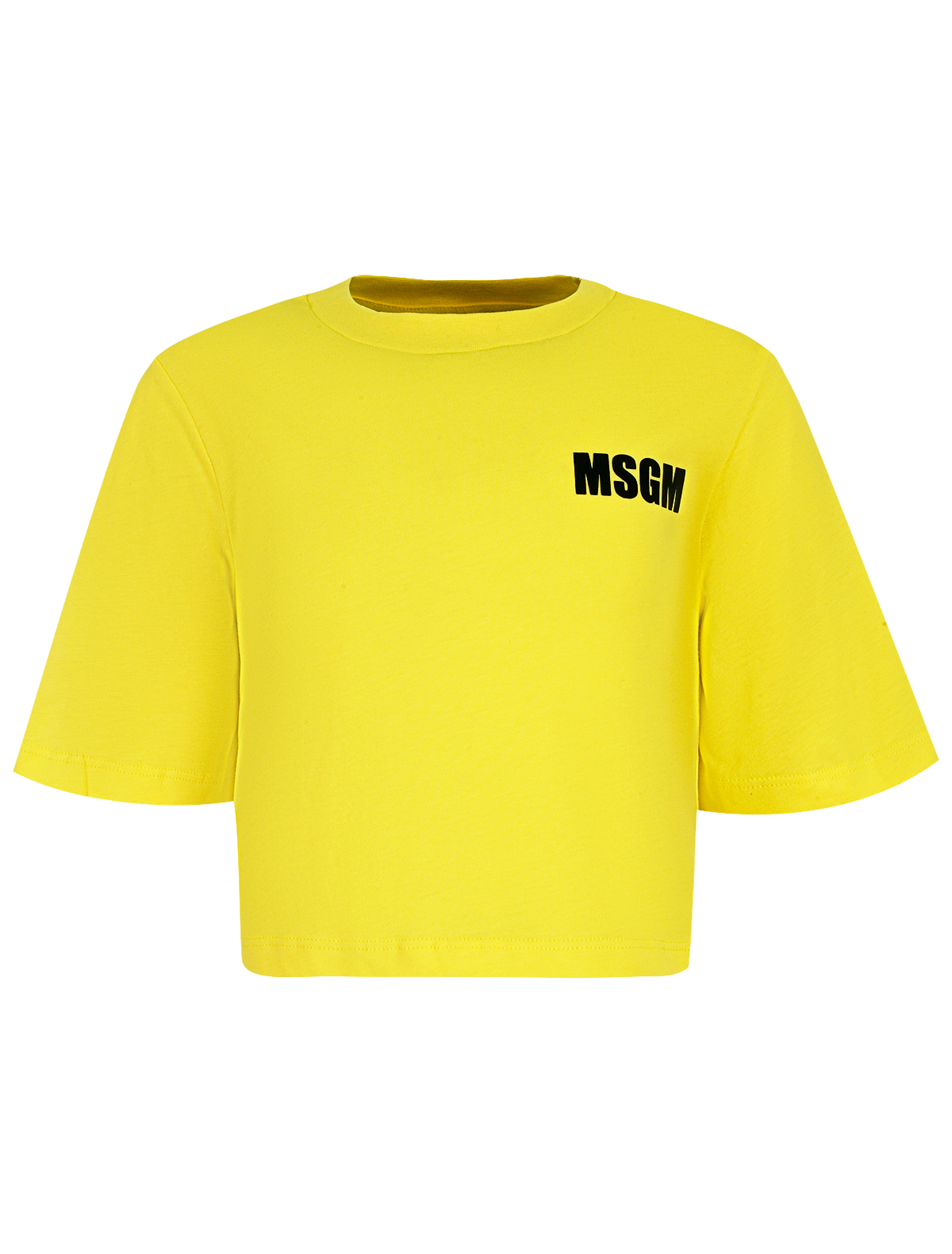 Футболка MSGM 2648359, цвет желтый, размер 13 1134509412688 - фото 1