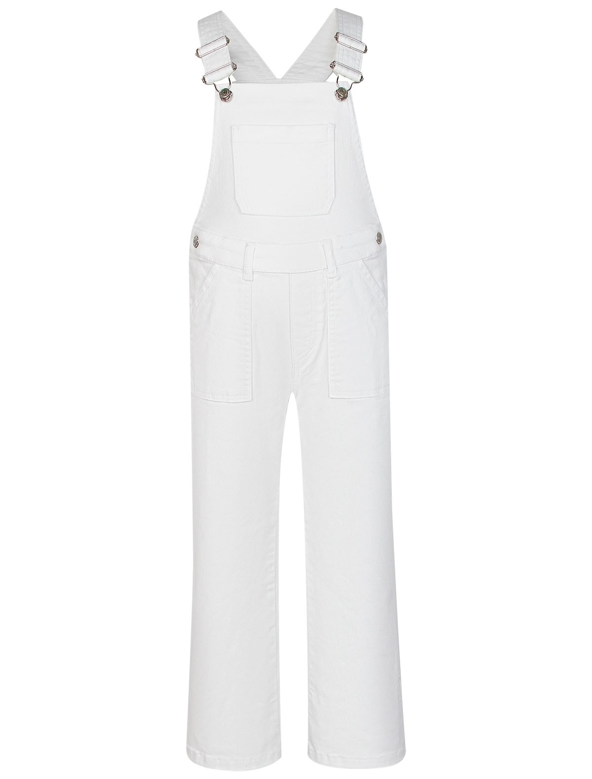 Белый комбинезон с вишенками