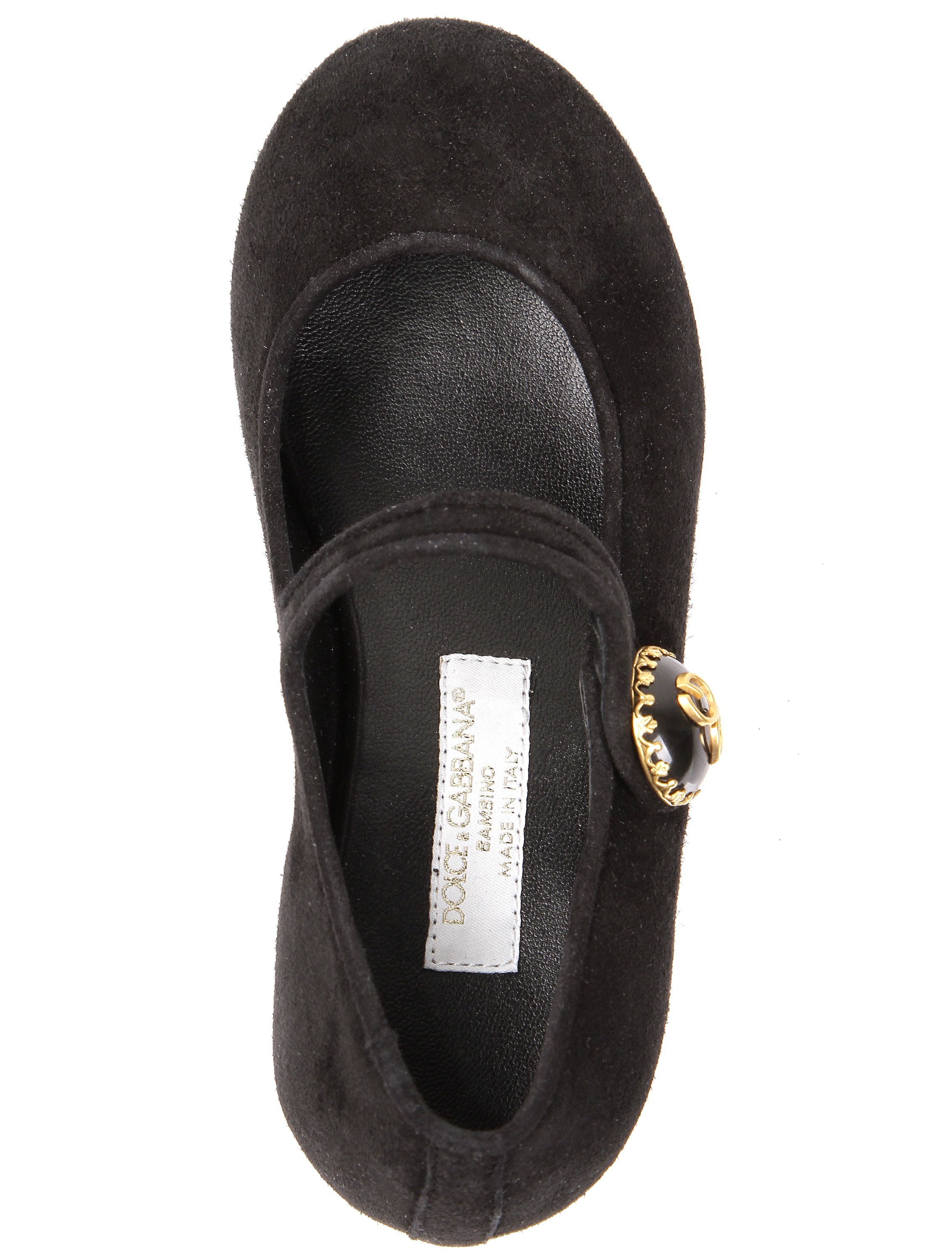 Туфли Dolce & Gabbana 1845544, цвет черный, размер 25 2011109880354 - фото 4
