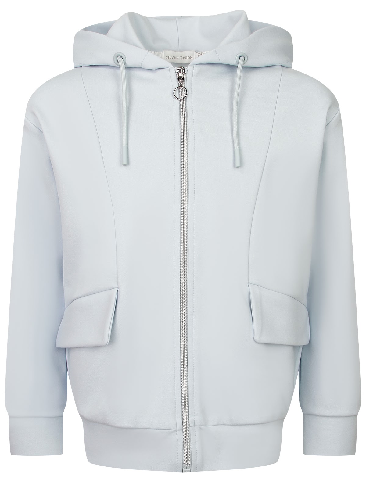 Нежно-голубая толстовка