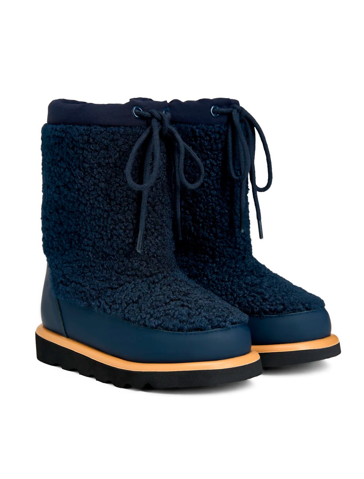 Синие сапоги Apres Ski
