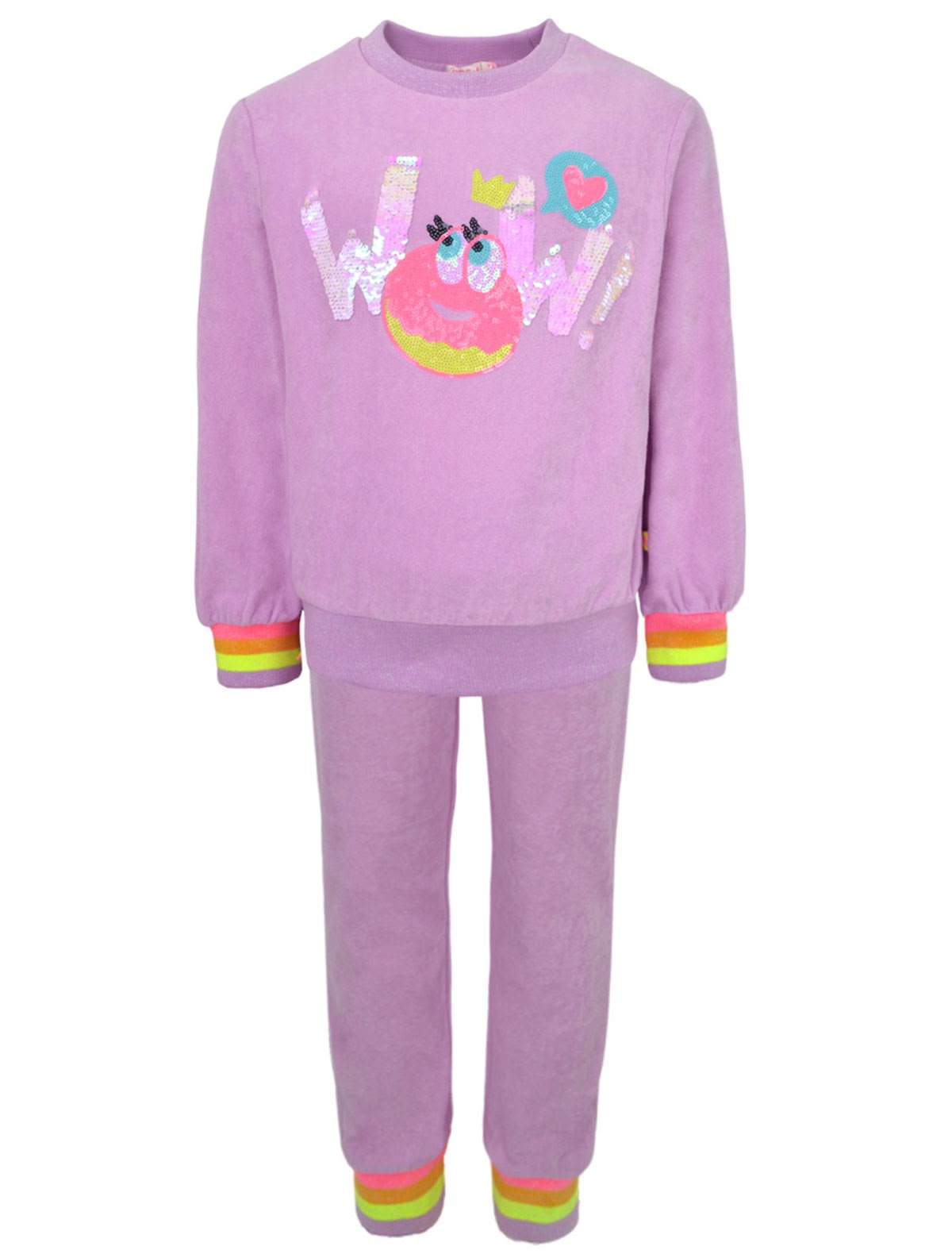 Спортивный костюм с пайетками